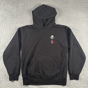 2024 Warren Lotas Houston Rockets‎ Skull Rocket Fire Buzzer Black Large NBA NWOT